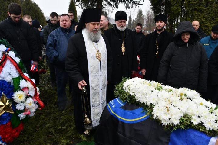 Героя СВО из Ельца Никиту Семочкина похоронили на Аргамаченском кладбище