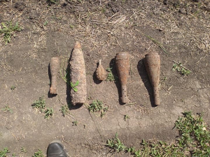 В Липецкой области взрывали мины и ручные гранаты