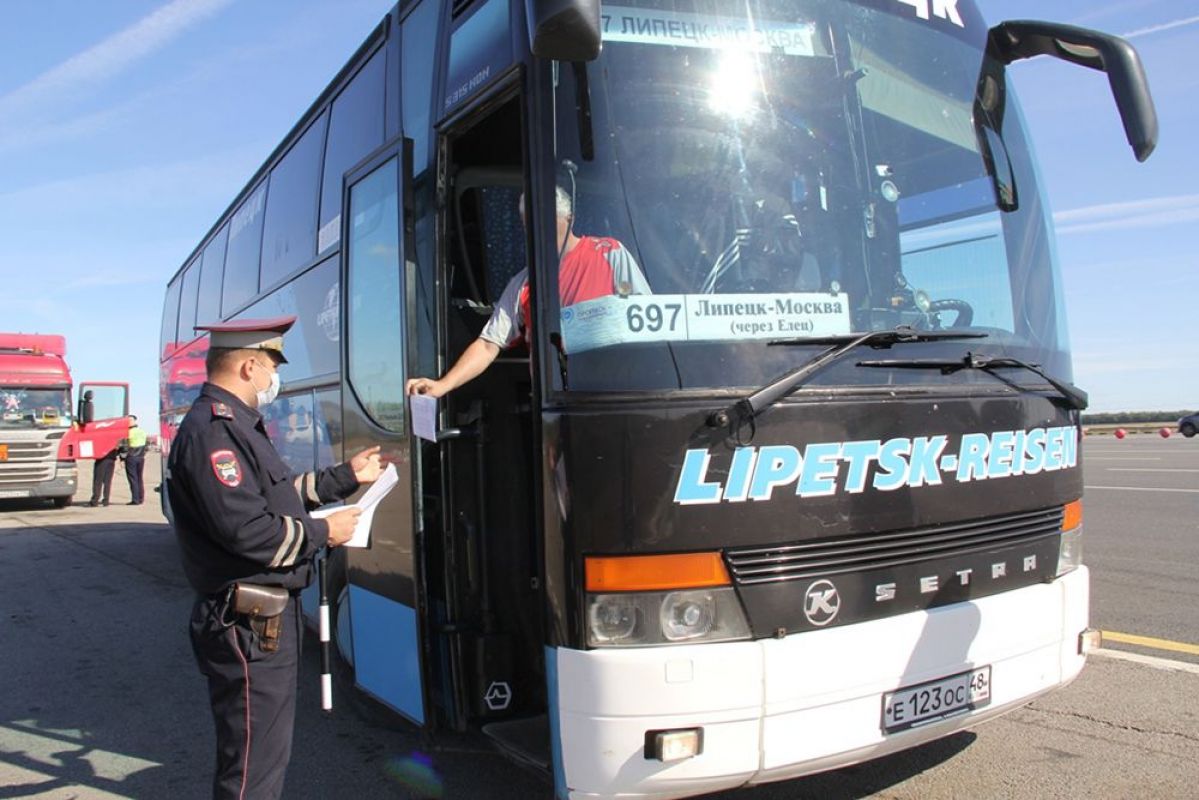 ГИБДД проверит липецкие автобусы | 28.06.2021 | Липецк - БезФормата