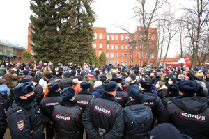 На «прогулку» в центр Воронежа вышли сотни горожан