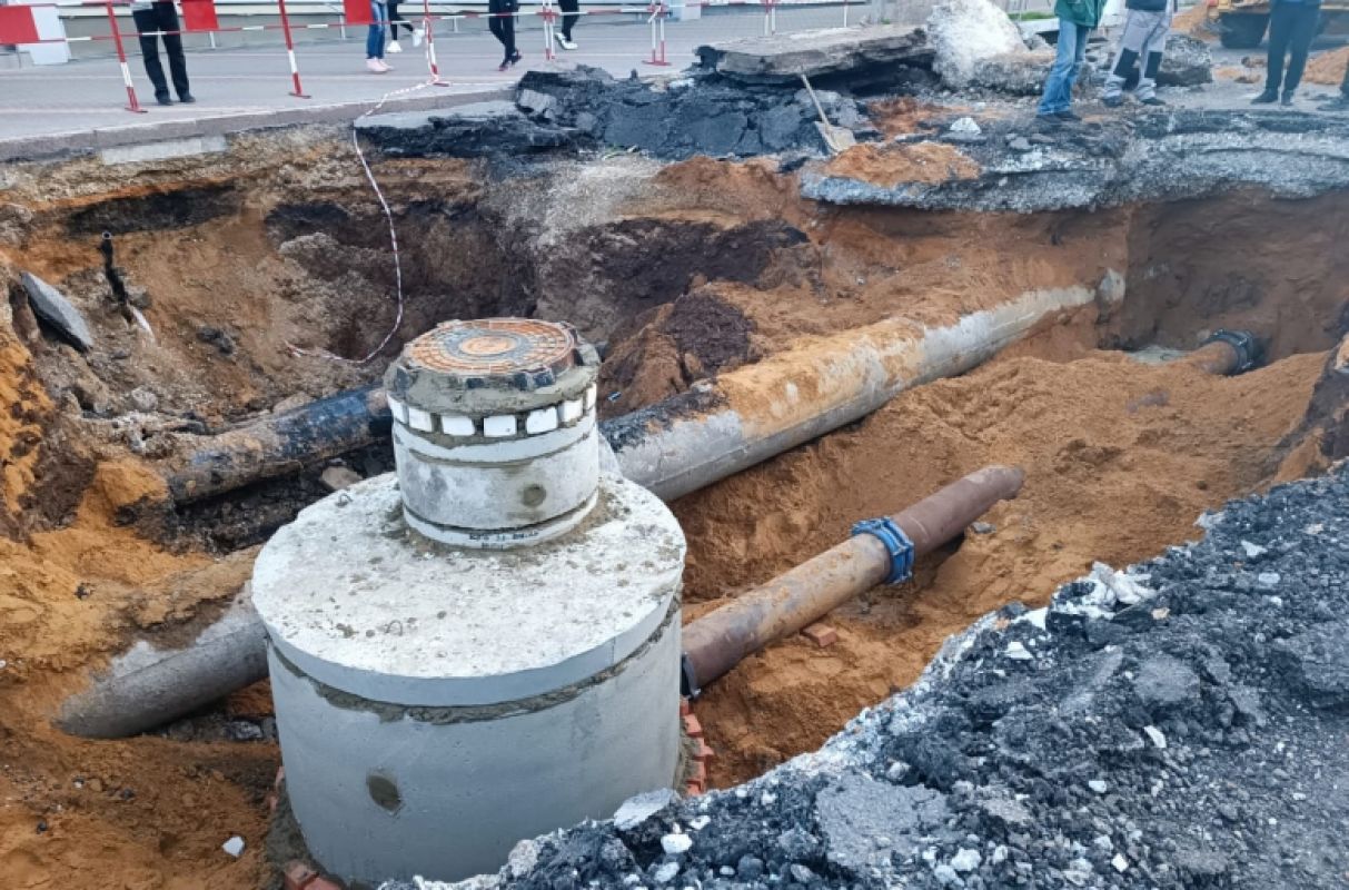 квадра липецк фото. отключение теплоснабжения. рвк липецк. лгэк липецк. реконструкция газопровода.