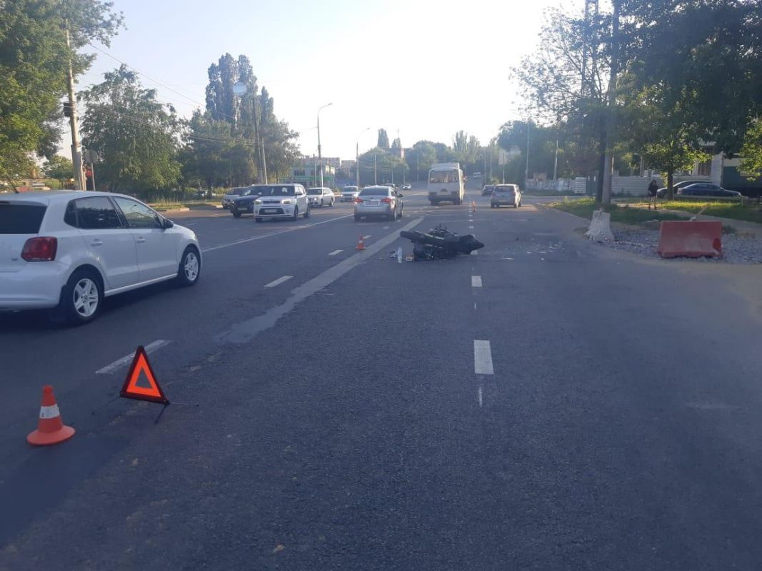 Авария мотоциклист 36 км