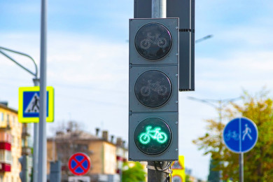 Новые светофоры появились на улице Плеханова 