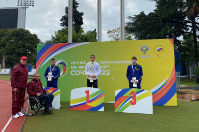 Липецкие паралимпийцы отличились на соревнованиях в Сочи