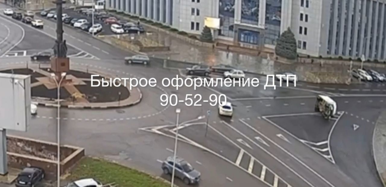 ГАЗель» перевернулась в центре Липецка - Новости Липецка