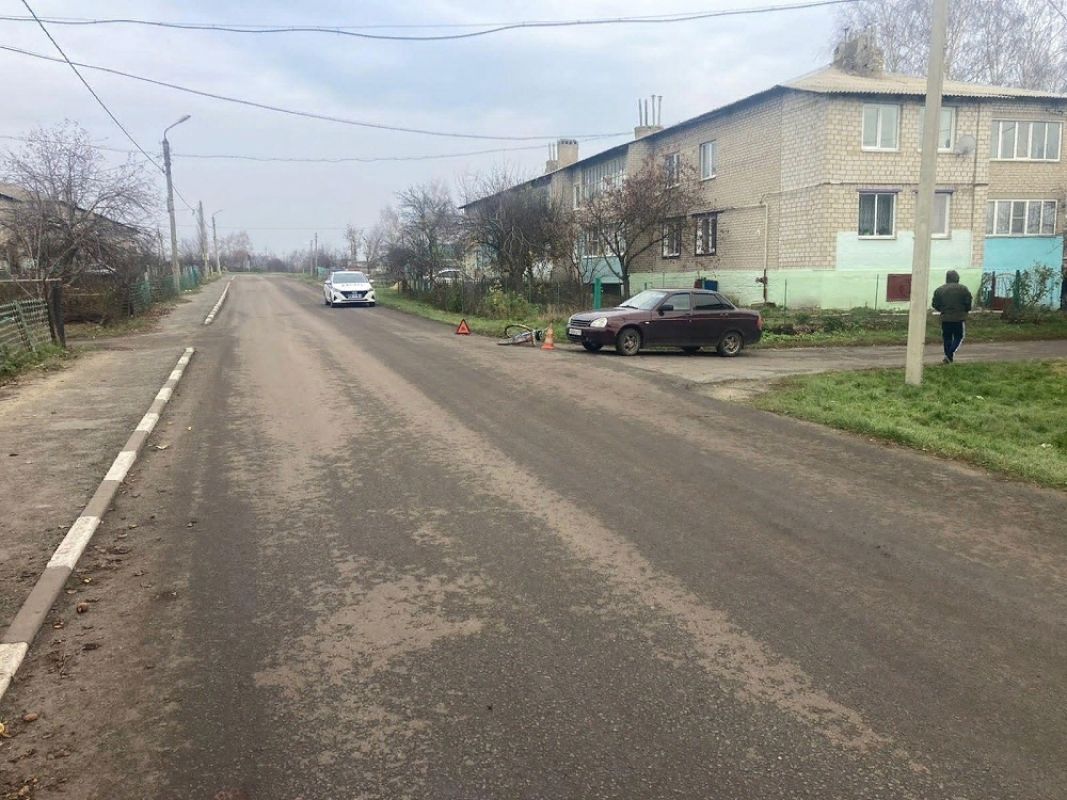 В Липецкой области велосипедист столкнулся с quot;Приоройquot; - Новости Липецка