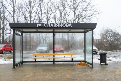 В Университетском микрорайоне Липецка устанавливают новые остановки