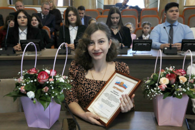 Липецкие студенты получили награды в свой праздник