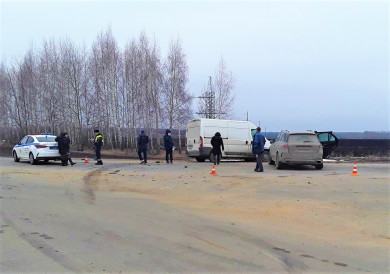 Пассажир пострадал в столкновении двух иномарок в Липецкой области