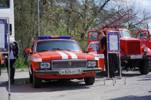 Колонна спасательной техники промчалась по главным улицам Липецка