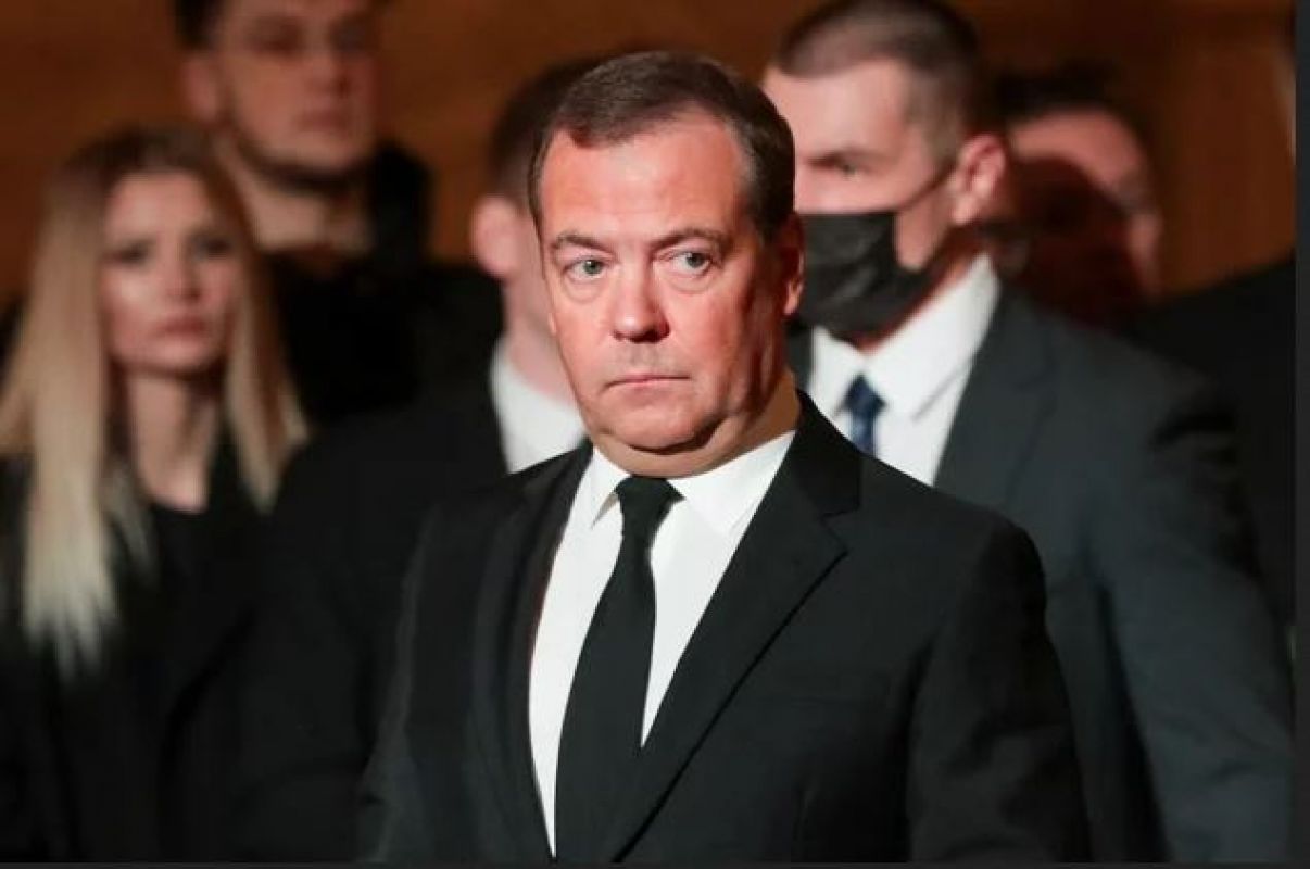 <p>Заместитель председателя Совета безопасности РФ Дмитрий Медведев</p>
