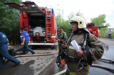 Истребитель-бомбардировщик Су-34 упал в Брянской области