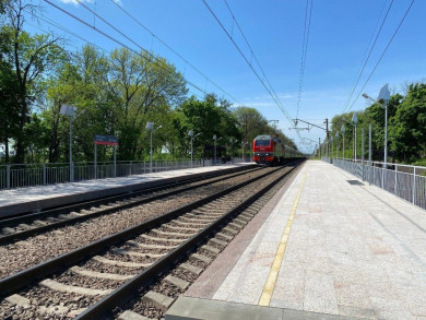 В Прохоровке Белгородской области завершают строительство дополнительных железнодорожных платформ 