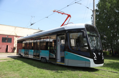 Липецк получил уже девять новых трамваев