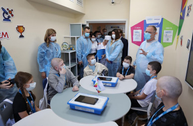 В Липецке открыли школу для онкобольных детей