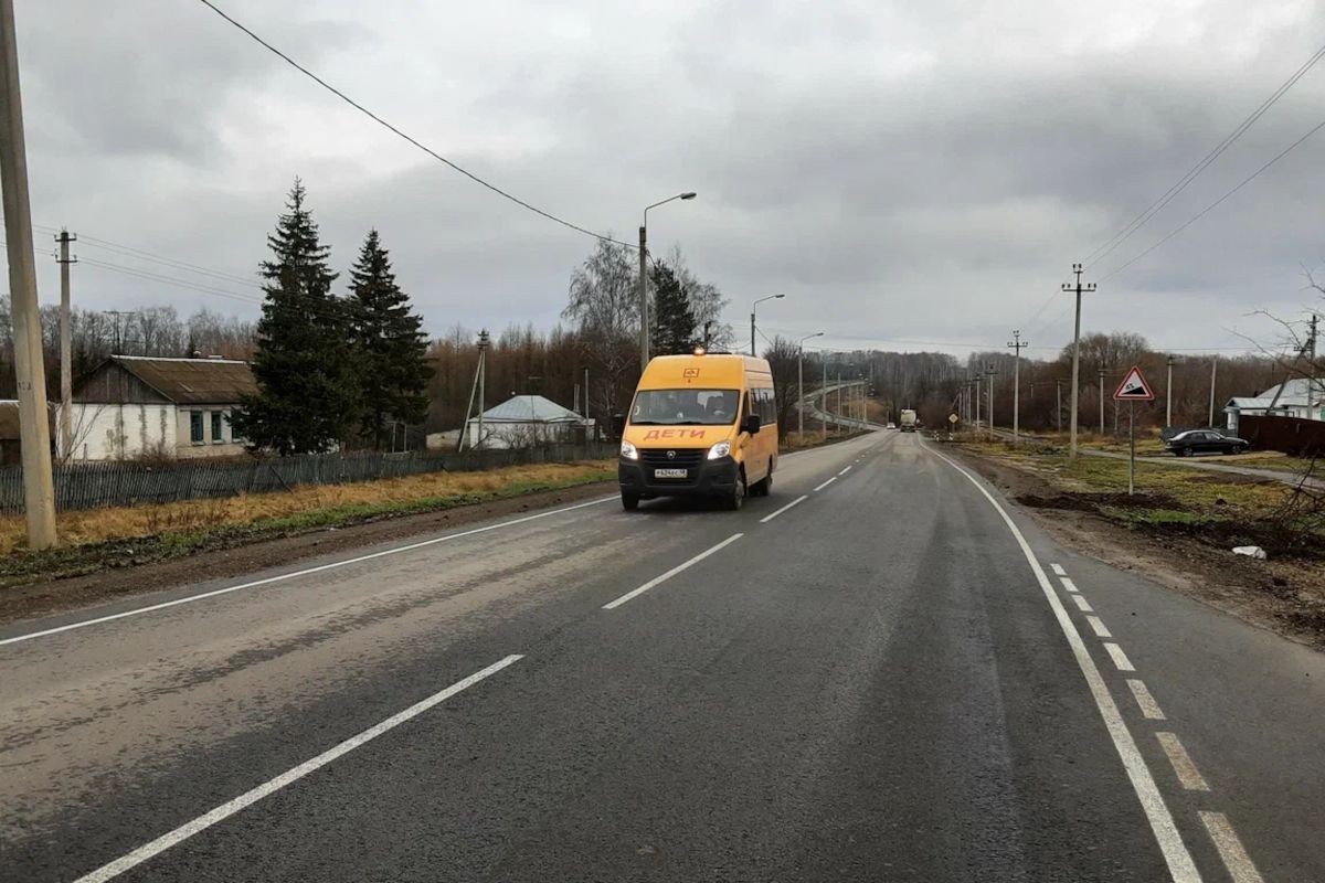 500 млн рублей стоил ремонт региональной трассы в Липецкой области