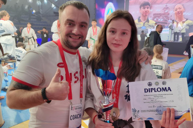 Липецкая спортсменка выиграла первенство мира по кёкусин-кан