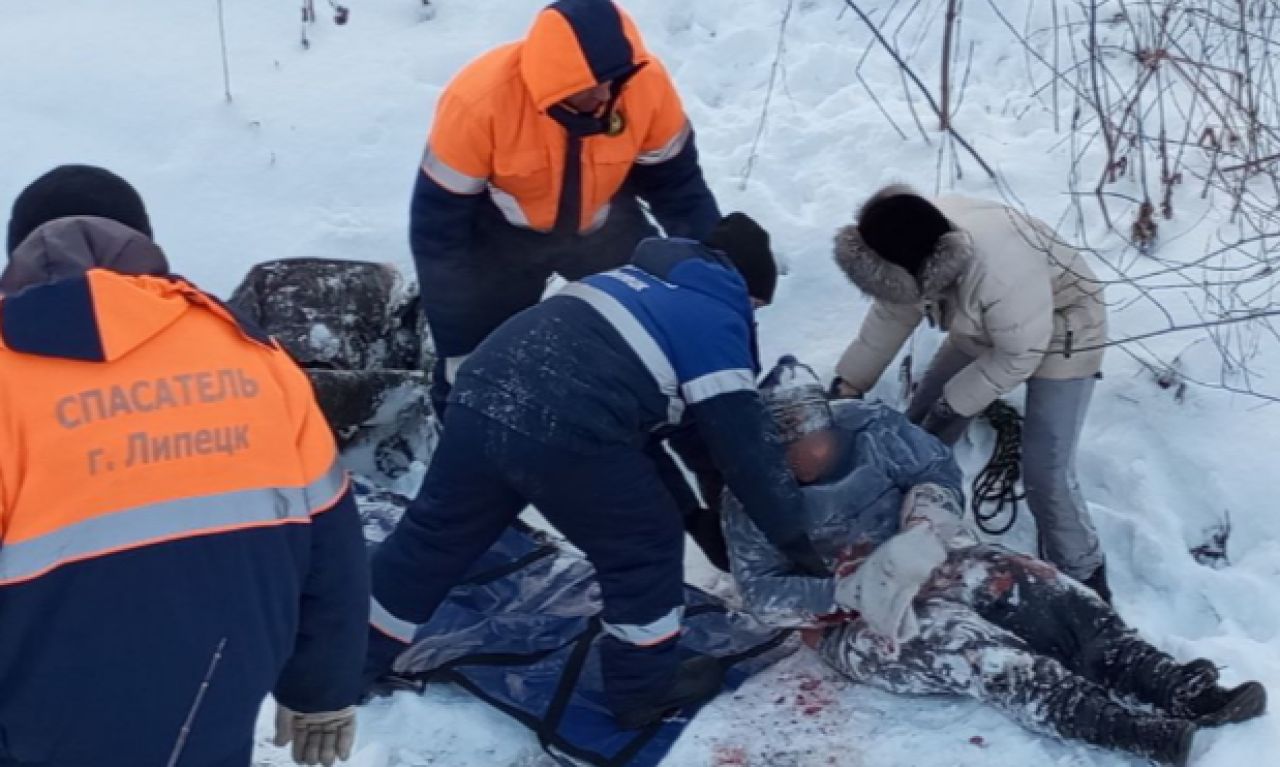 В Липецке молодой мужчина замерз в ручье