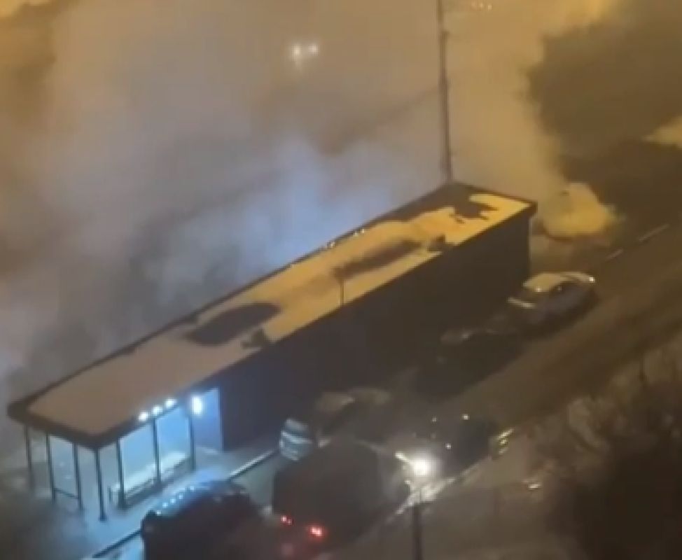 В сети появилось видео с места прорыва трубы в Липецке