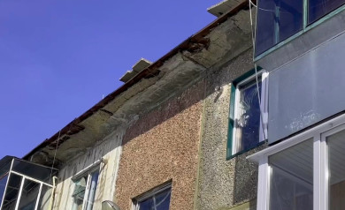 Из-за постоянных потопов жители многоквартирного дома в Липецке делят жилплощадь с плесенью и сороконожками