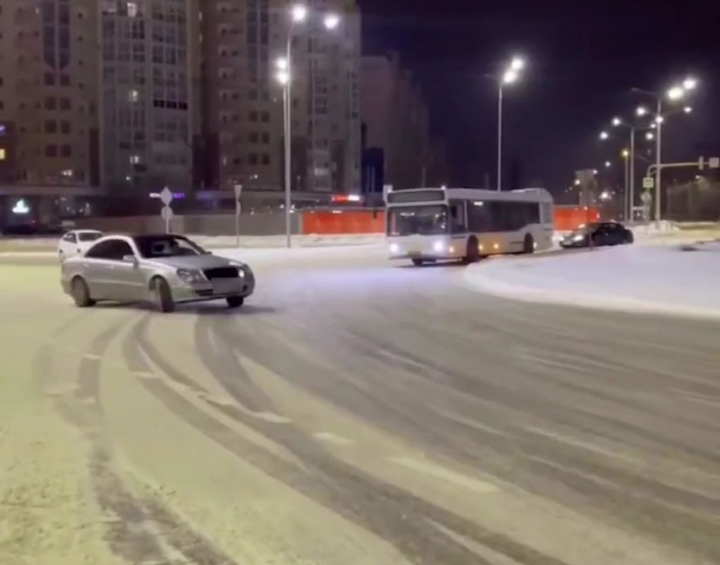 Полиция Липецка наказала дрифтера за опасные маневры в центре города