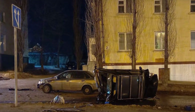 В Липецке задержали водителя, который устроил ДТП и скрылся