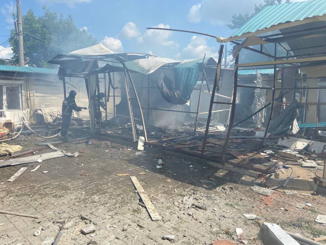 ВСУ атаковали рынок в&nbsp;Черноземье: есть погибший и&nbsp;раненый