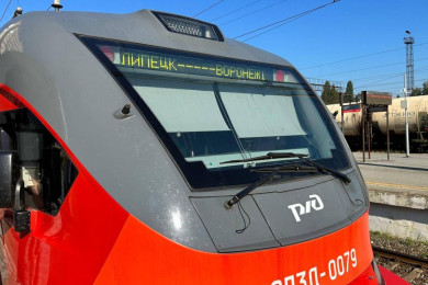 Из Липецка запустят вечерние электрички в Воронеж