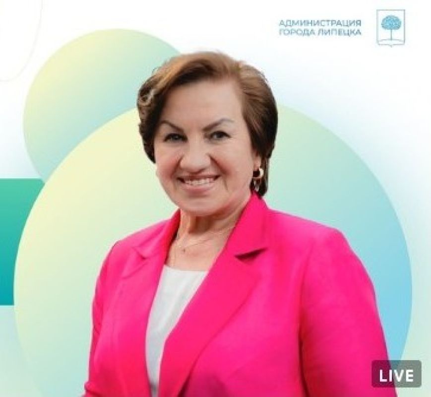 Отвечающая за образование вице-мэр Анна Шамаева расскажет липчанам о подготовке к новому учебному году