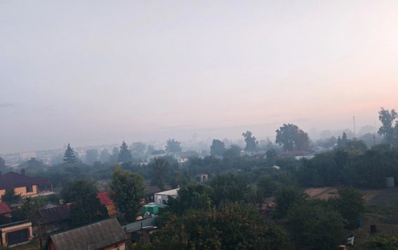 В Ельце под землей полыхали иловые поля