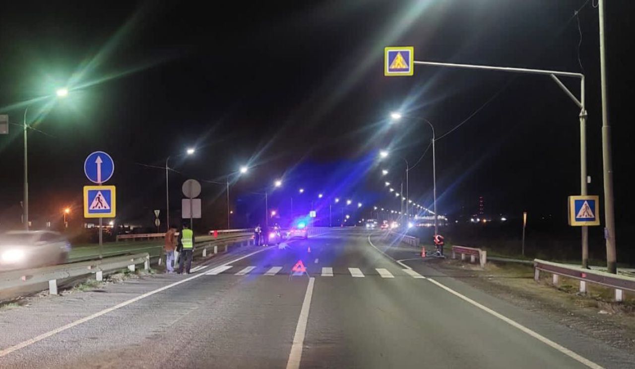 На липецкой трассе легковушка насмерть сбила пешехода