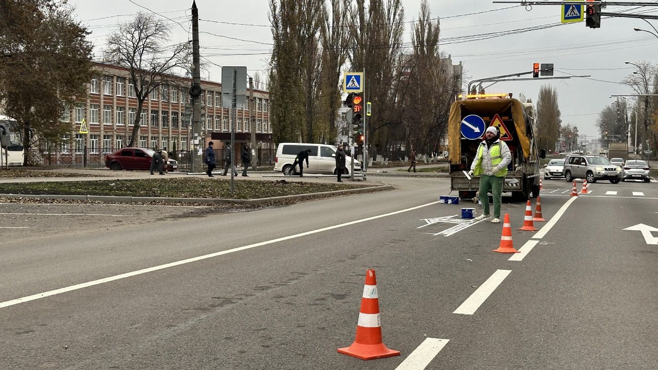 В Липецке скорректировали схему дорожного движения на улице Папина