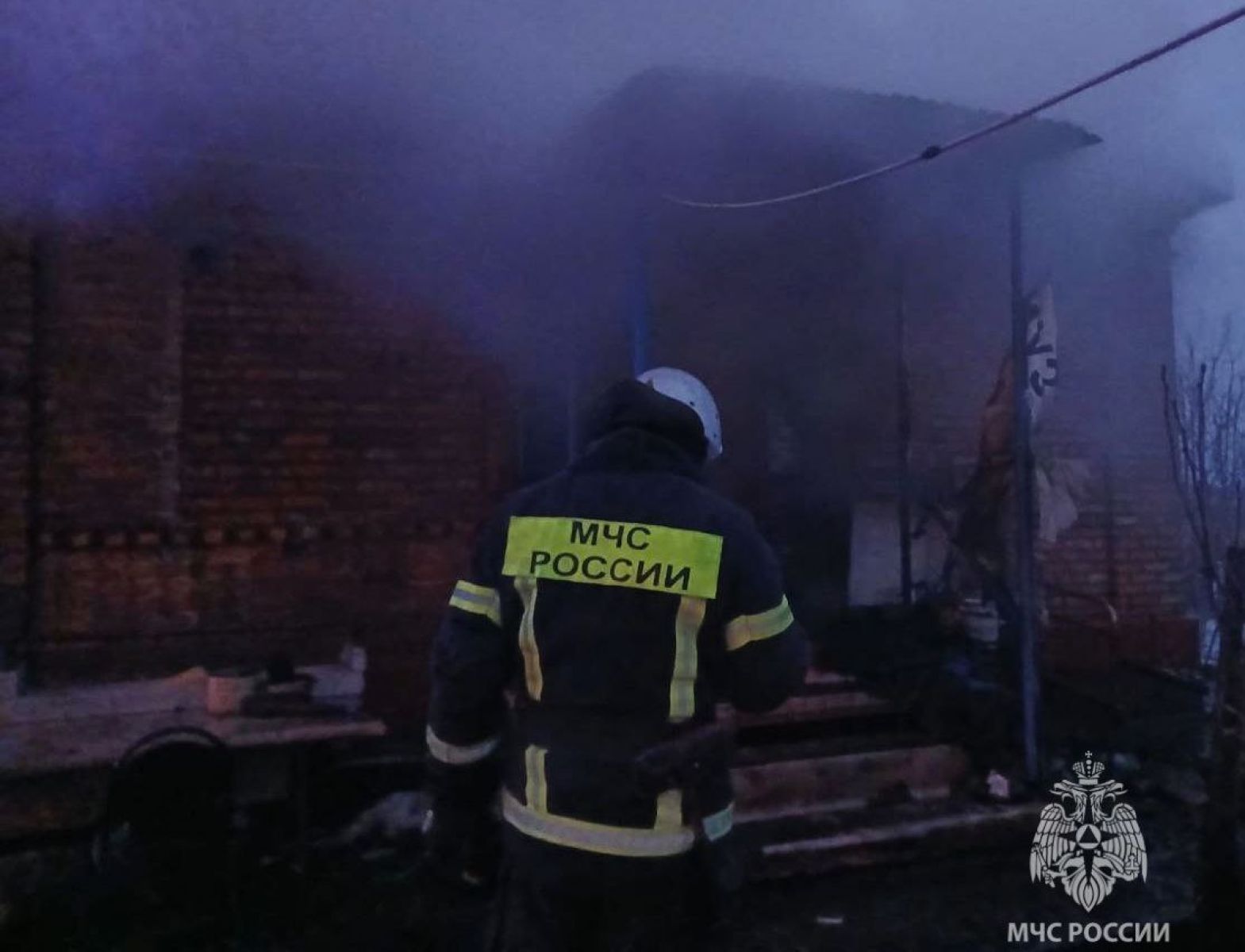 Пенсионерка сгорела в собственном доме в Липецкой области