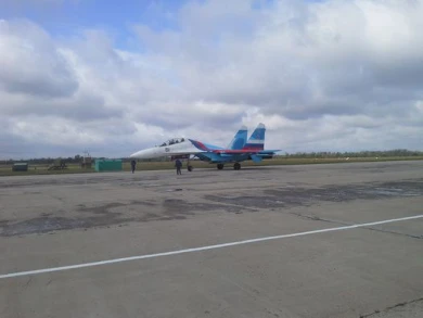 В небе над Липецком пролетели индийцы на российских самолетах