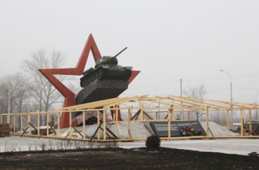 Памятник танкистам липецк рисунок