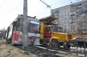 Авария на проспекте Победы в Липецке