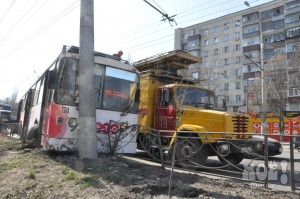 Авария на проспекте Победы в Липецке