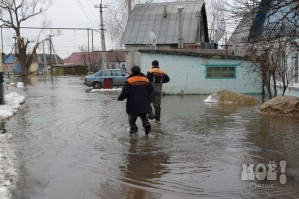 Весенний паводок в Липецке