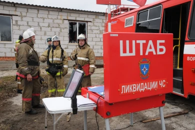 Под Липецком сгорел дом: есть пострадавшие
