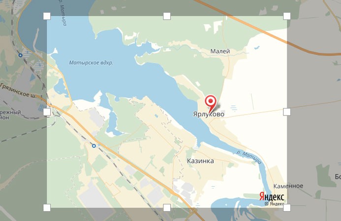 Карта глубин липецк
