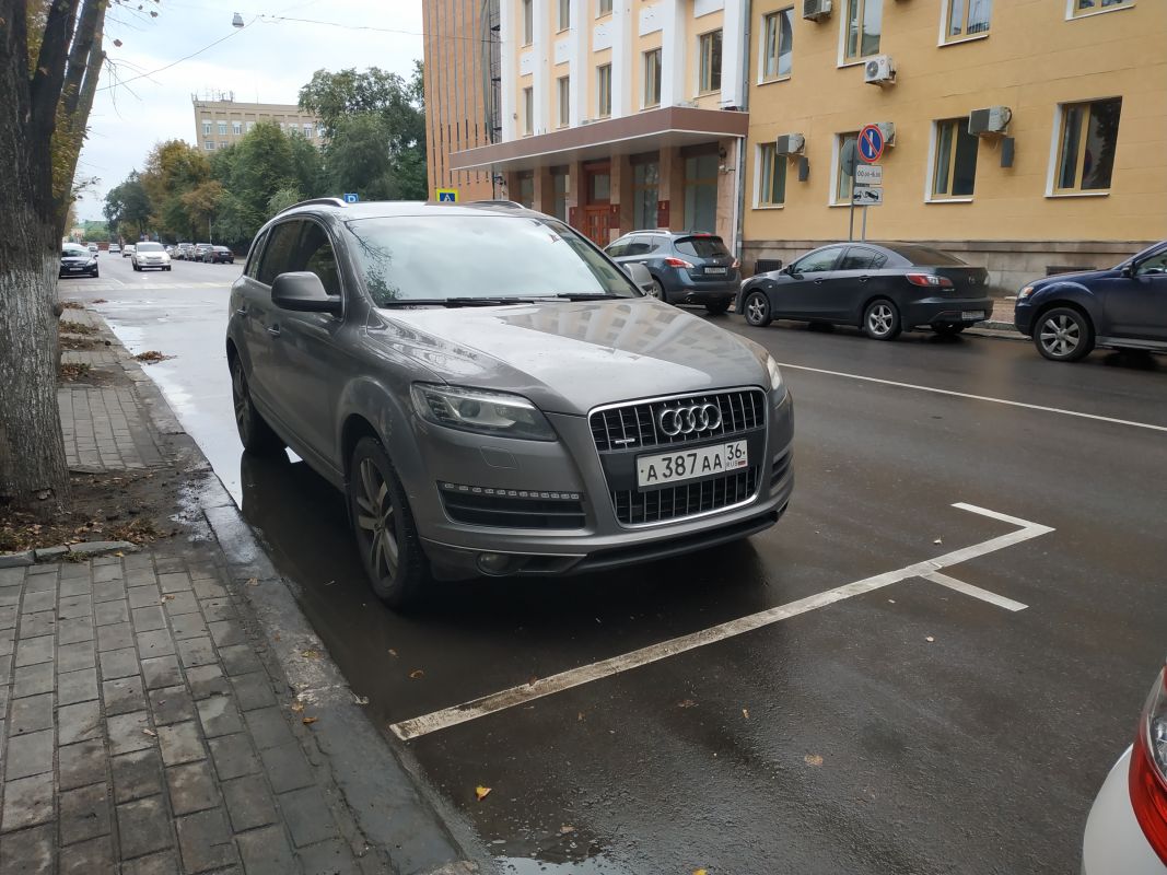 На платных парковках места для инвалидов занимают иномарки с блатными  номерами - Новости Липецка