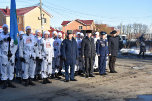 Рязанские десантники пришли с марш-броском в Липецк

