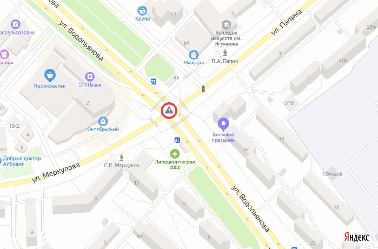 Карта папина 9 липецк